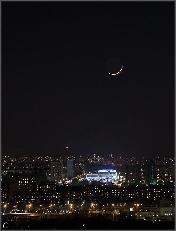 москва, месяц, новолуние Новолуние фото превью