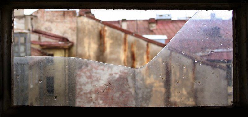 крыши, стекло, капли, старость, дома, петербург Линия жизни.. фото превью