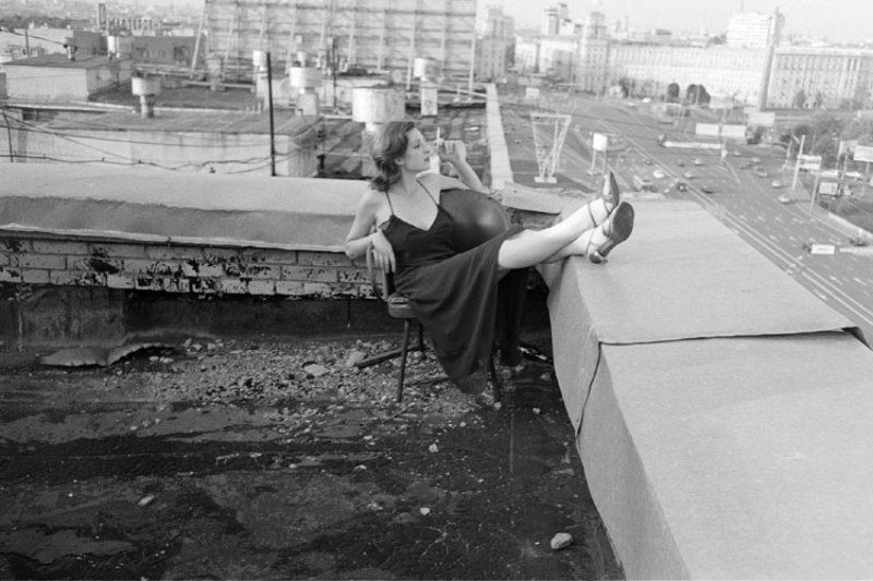 На крыше фото превью