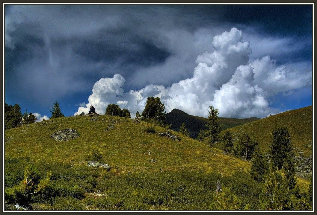 горы , облака, Алексей