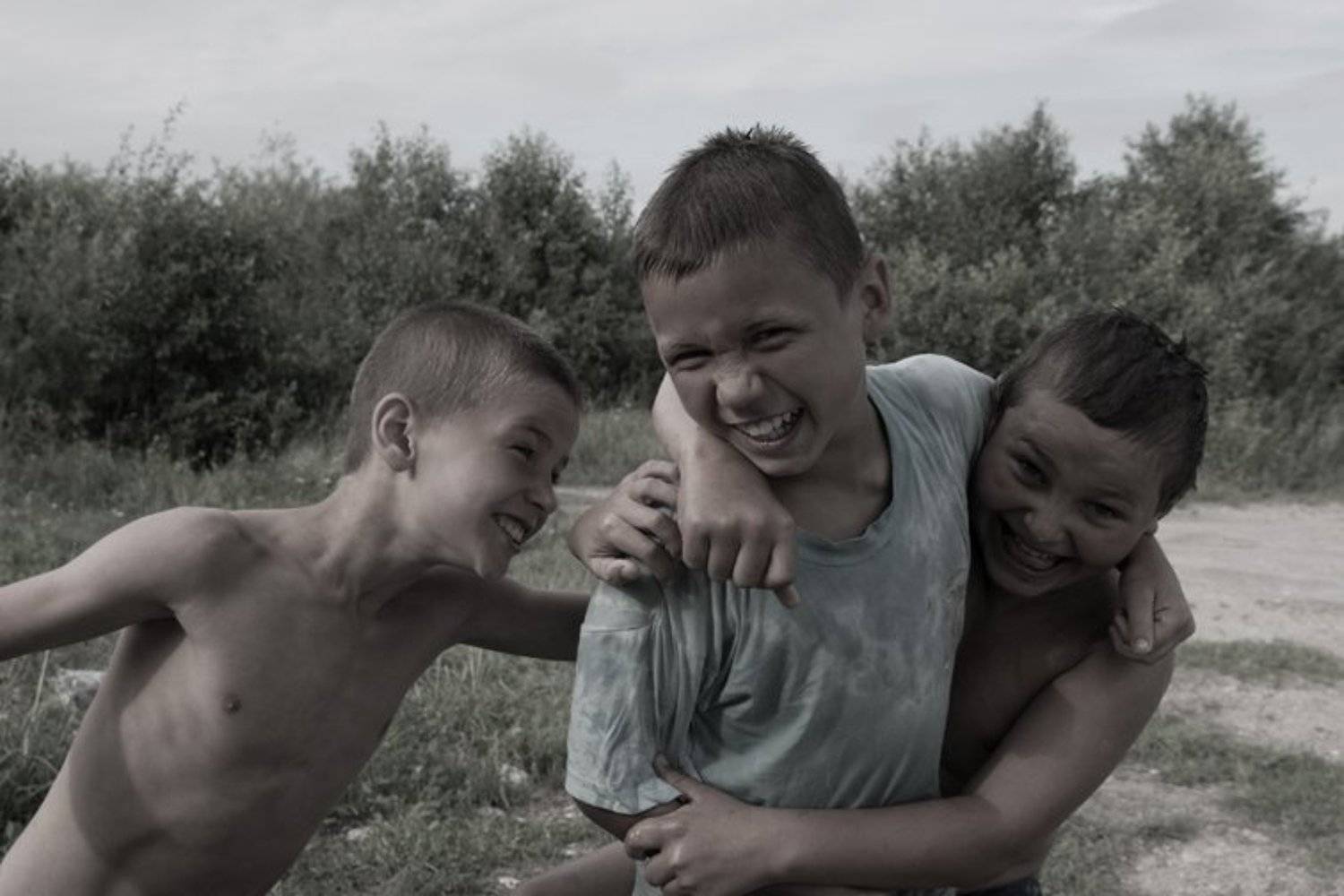 река, мальчишки, купание, калининград, Vincent