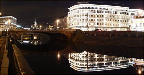 Прогулки по вечерней Москве