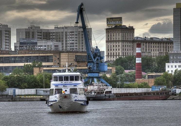 река кран работа кораблик, Ольга Новикова