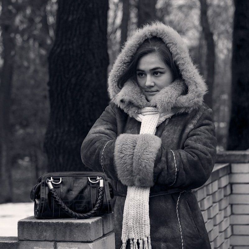 девушка, взгляд, ожидание, надежда Согревающая надежда фото превью