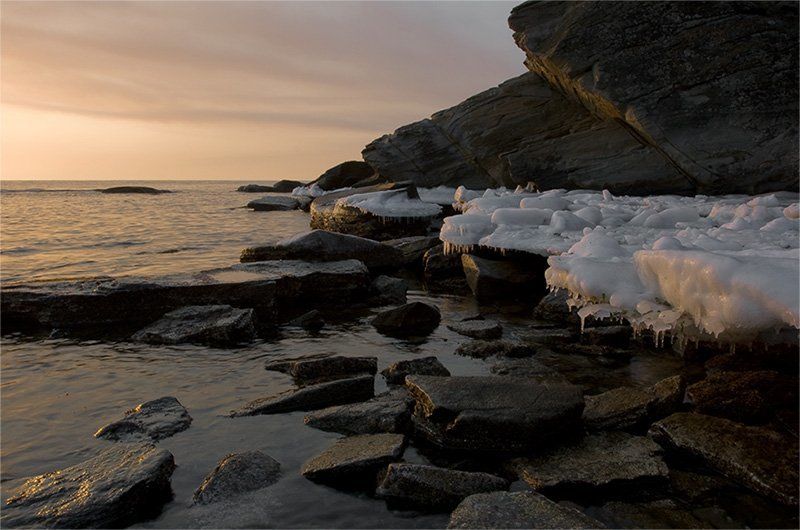 утро, море, весна * фото превью