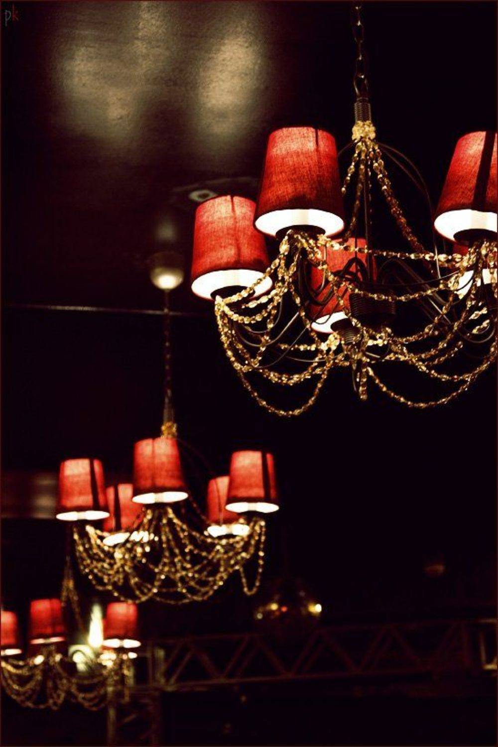 red, красный, свет, linch, потолок, koniae'ff