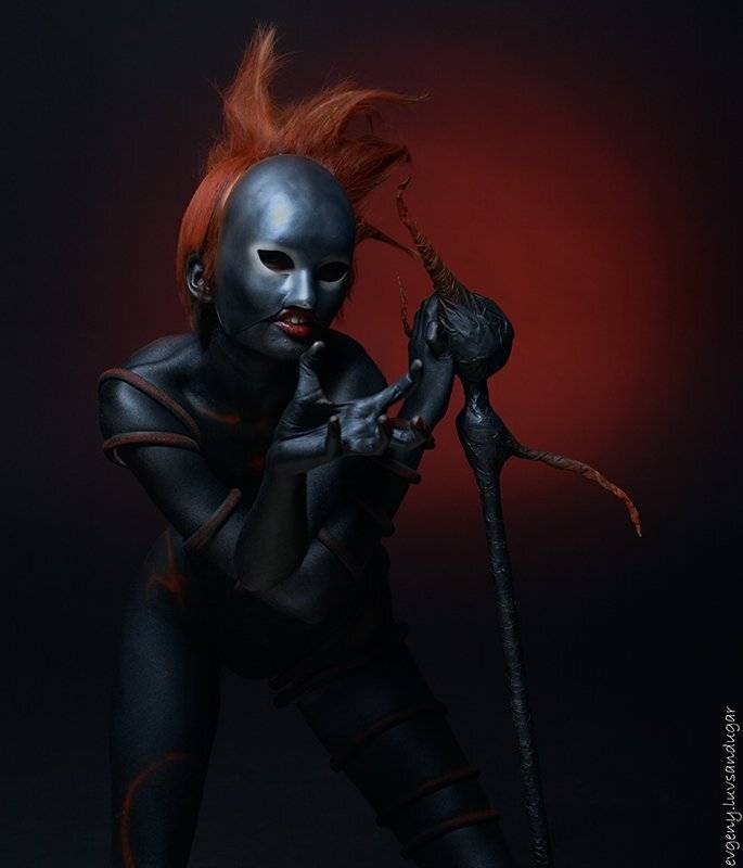 девушка, портрет, цифра, студия, Евгений Лувсандугар