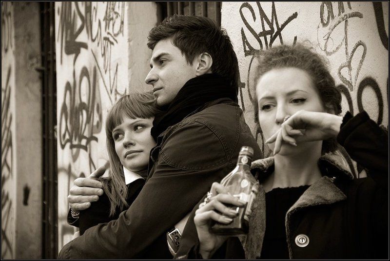 город, москва, любовь, одиночество, весна, девушка Перелом фото превью