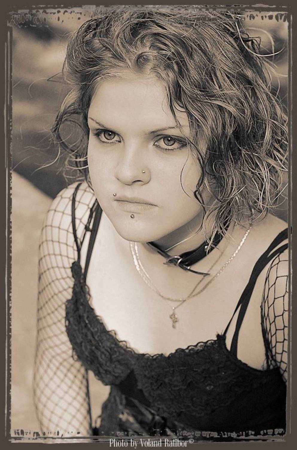 alena, gothic, portrait, girl, Воланд Ратибор