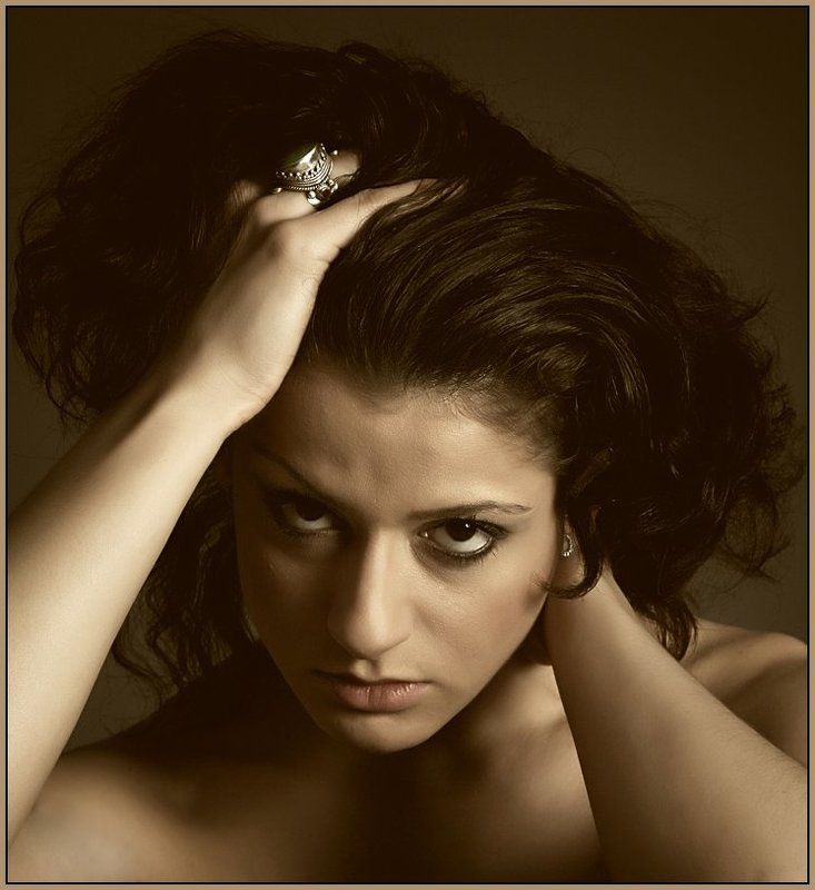 Портрет.Грусть. фото превью