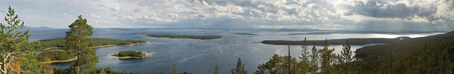 белое, море, кандалакшский,залив,панорама, Gorshkov Igor_Feanorus