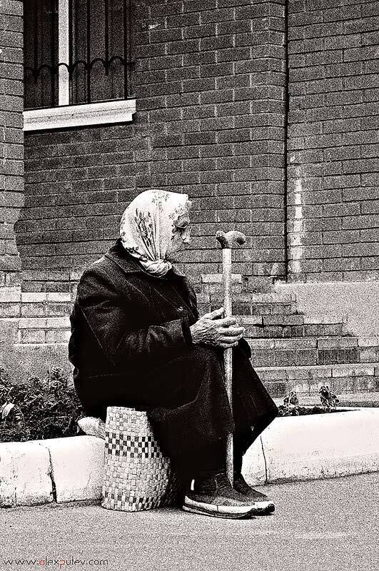 время,годы,старость,женщина, Александр Путев