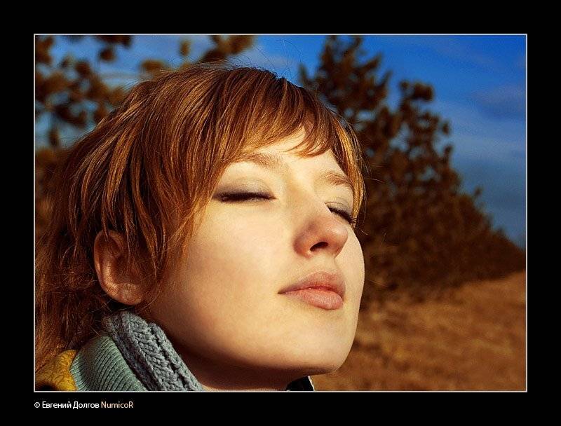 весна, девушка, елки, небо, тепло, Евгений Долгов NumicoR