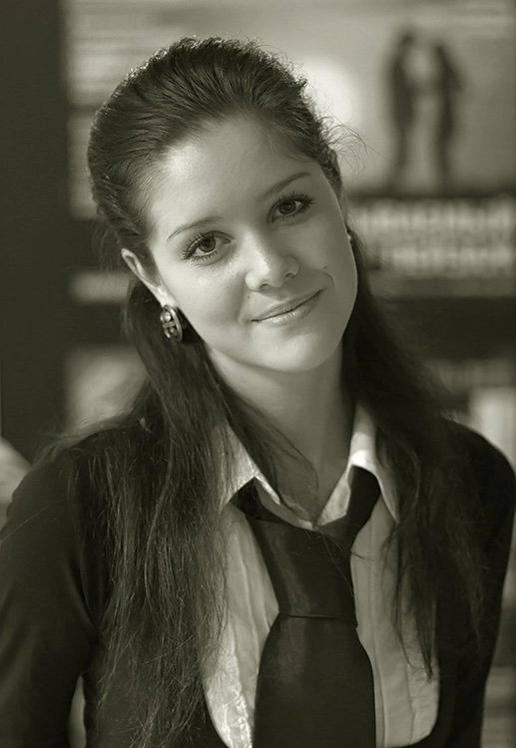 девушка портрет, Борис Куприков