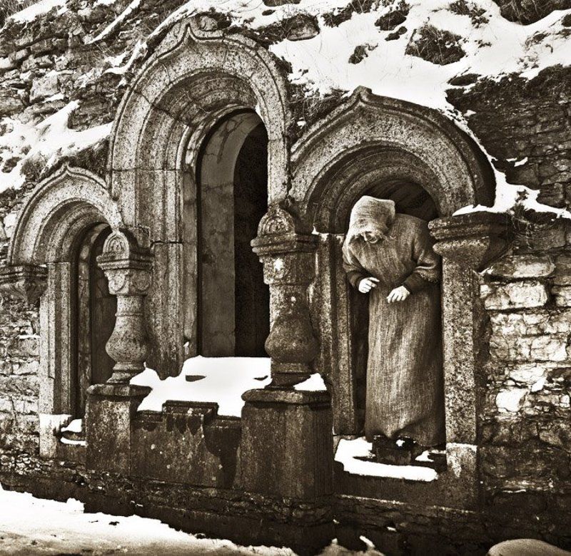 крепость копорье,монах \