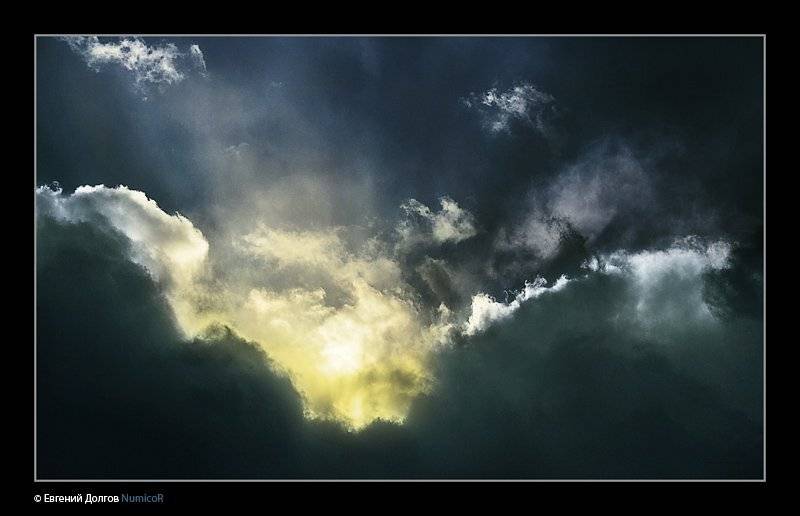 небо, облака, солнце, свет, лето, лучи, Евгений Долгов NumicoR