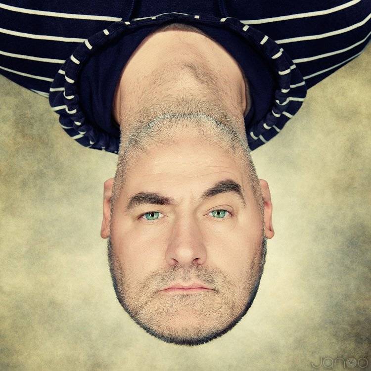 Face, Head, janoo, portrait, Reverse, Self, Selfie, Upside-down, Janusz Cedrowicz
