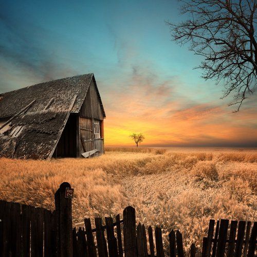 Old playground house