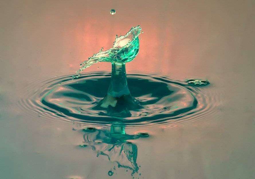 water, drops, mustafa yagci