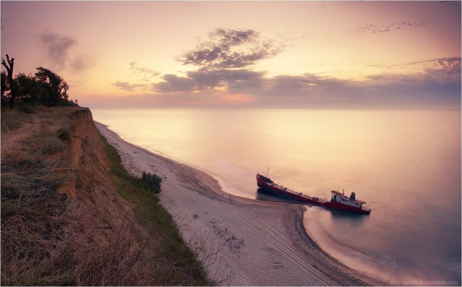 черное, море, курортное, kardak, утро, рассвет, солнце, Алексей Угальников