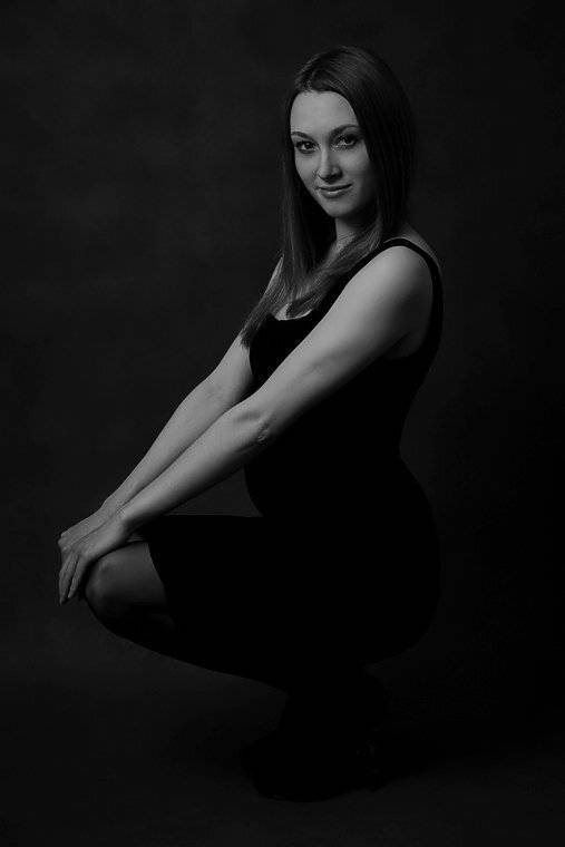 девушка, тень, портрет, чб, Serj Master