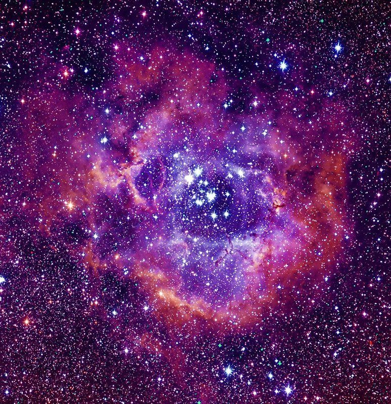 rosetta, astronomy, universe, nebula Туманность Розетка фото превью