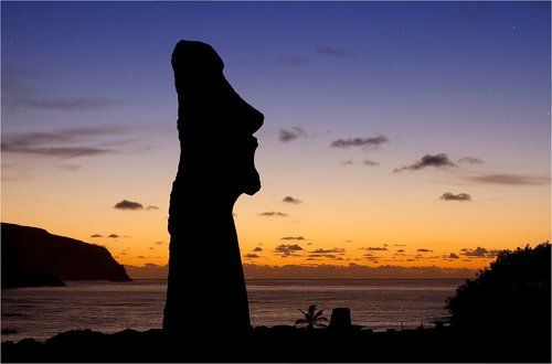 Рассвет на о. Пасхи