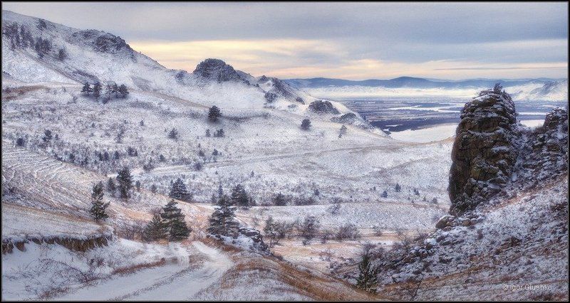 бурятия, зима, горы Закрома Зимы фото превью