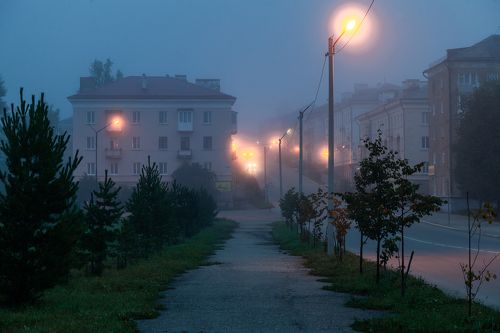 Ранним утром в Лысьве