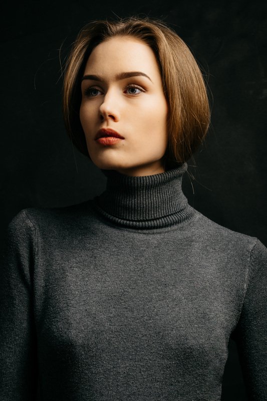 portrait, girl, model Ugne. фото превью