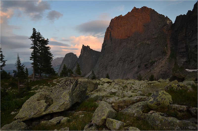 Вечер в Саянах фото превью