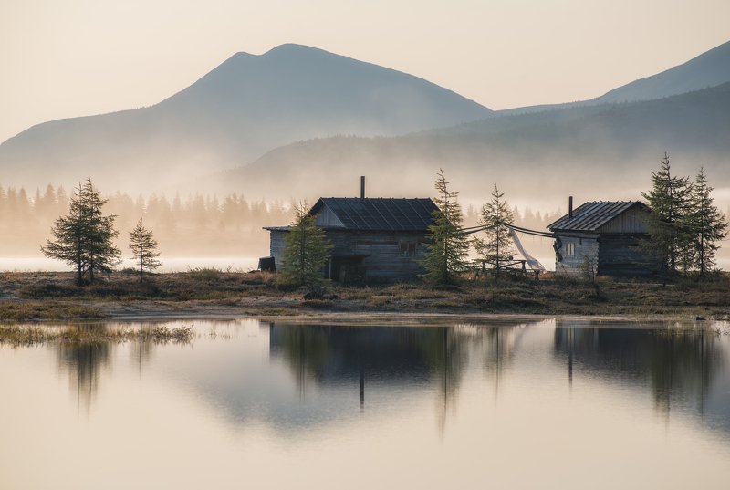 Колыма. На озере Момонтай. фото превью