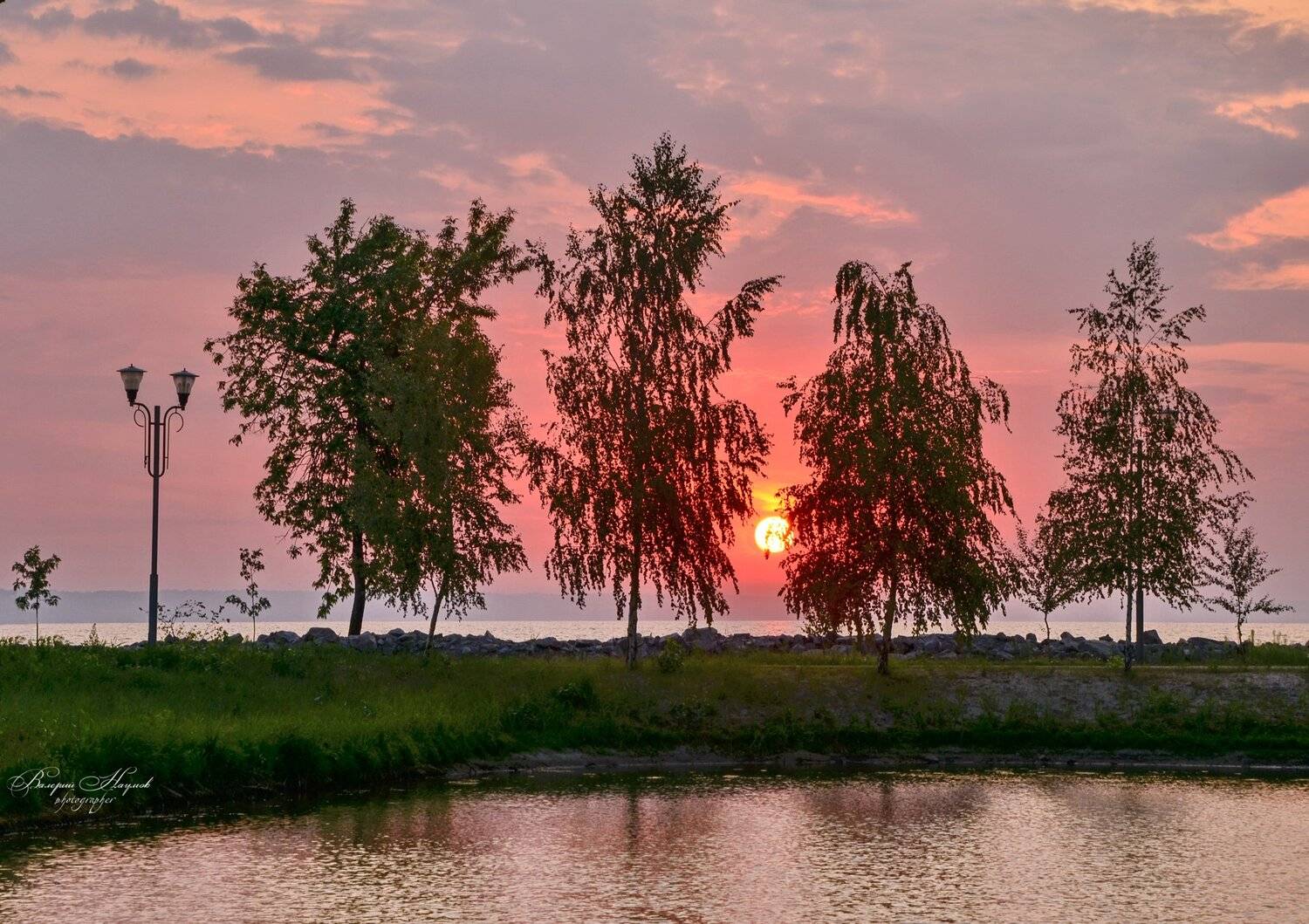утро, рассвет, восход, солнце, лето, Валерий Наумов