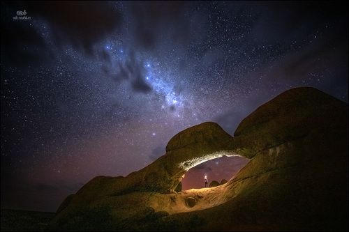 Звездное небо Намибии