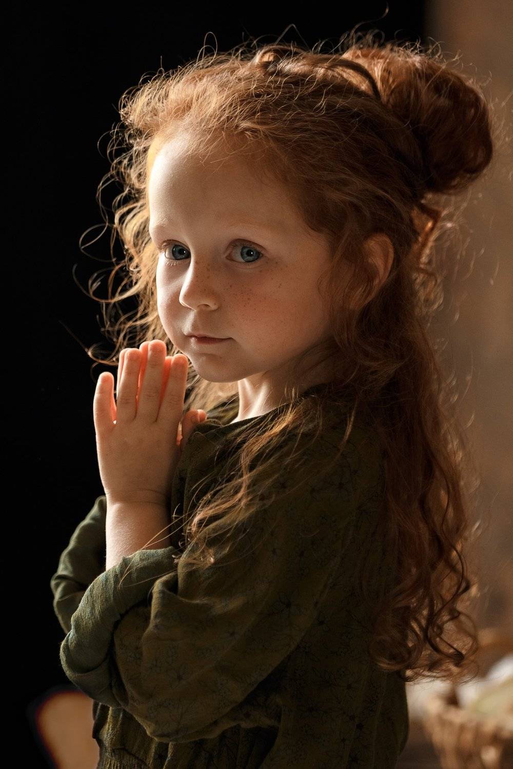 дети, девочка, портрет, красота, рыжеволосая, свет, Ирина Платонова