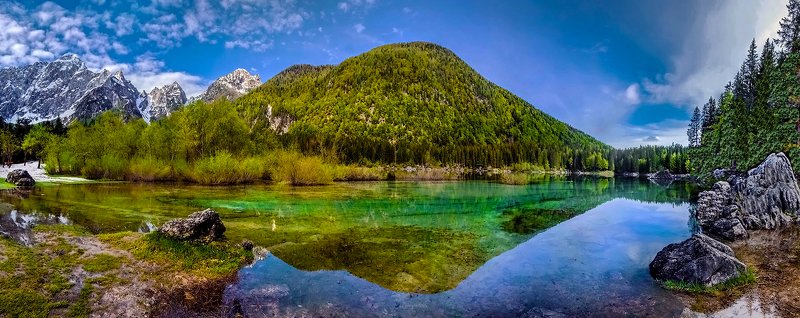 Lago di Fusine upper ... фото превью