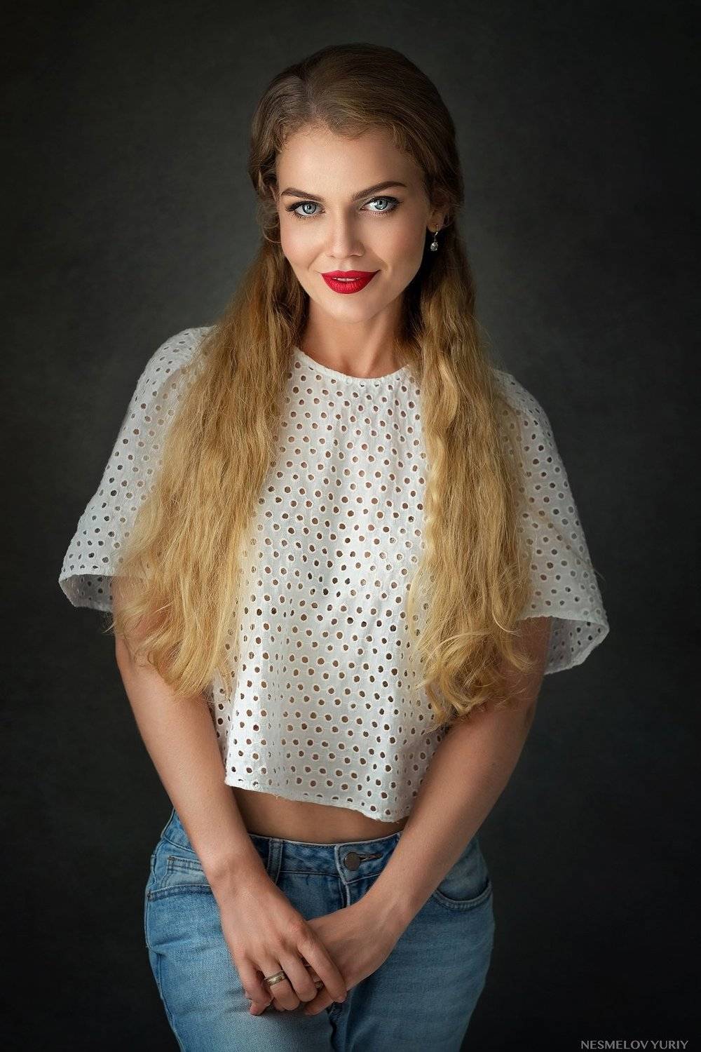 girl, portrait, art, девушка, портрет, Несмелов Юрий