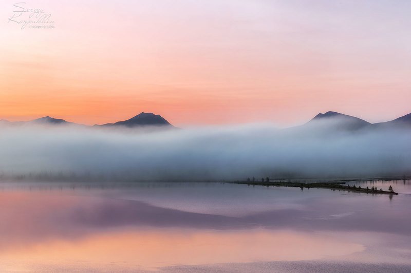 колыма, горы, магаданская область Колымский минимализм фото превью