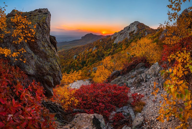 Золотая осень на Ставрополье фото превью
