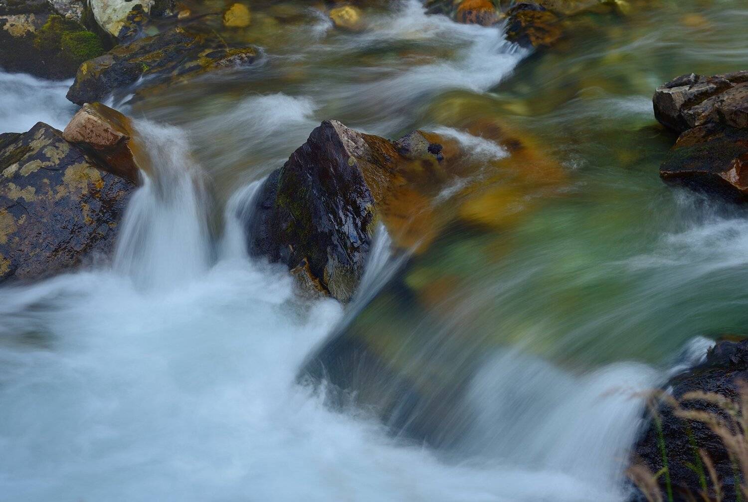 горы лето кавказ река водопад, Александр Жарников