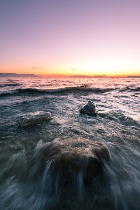 байкал, рассвет Рассвет на Байкале. фото превью