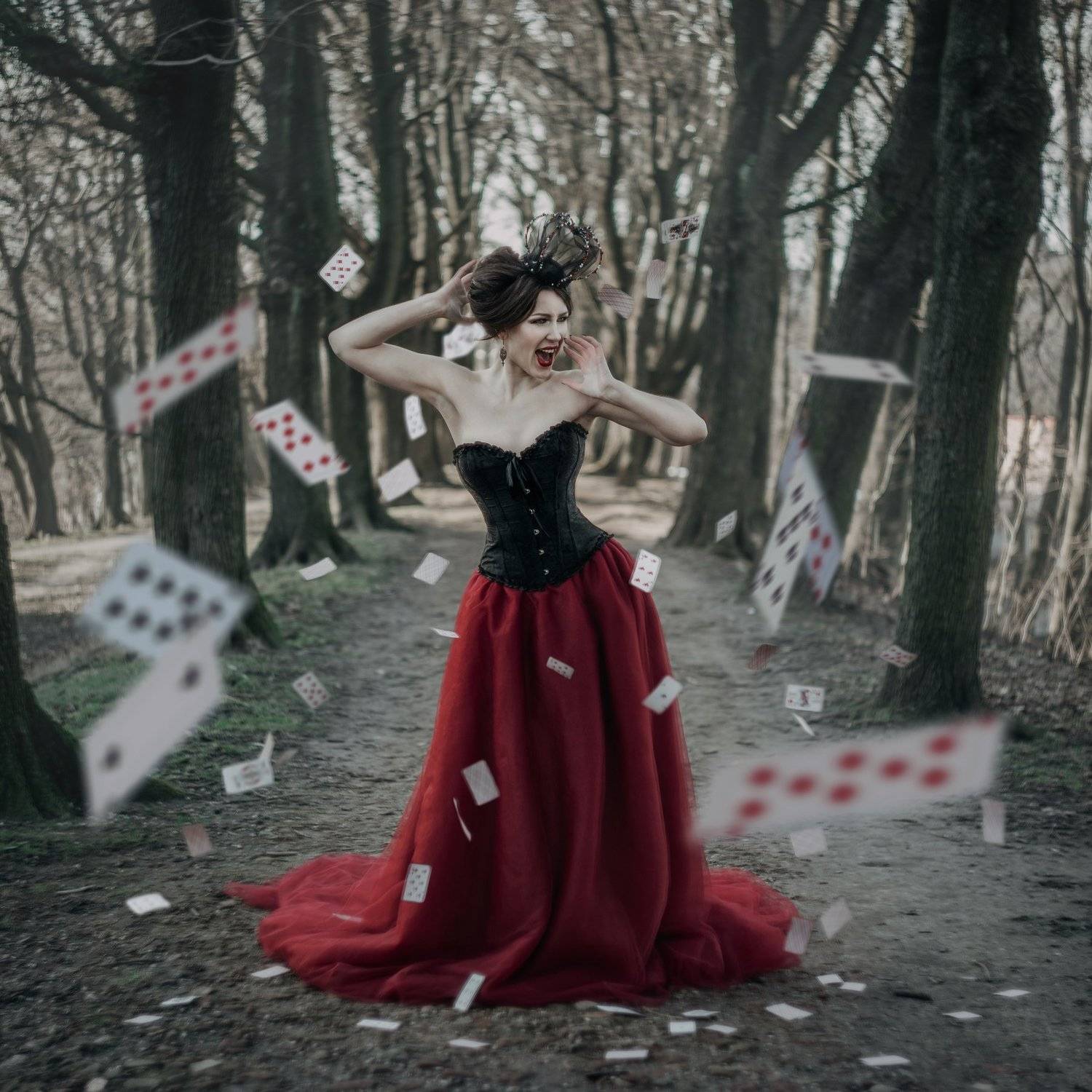 queen, art, Mila Agafonova