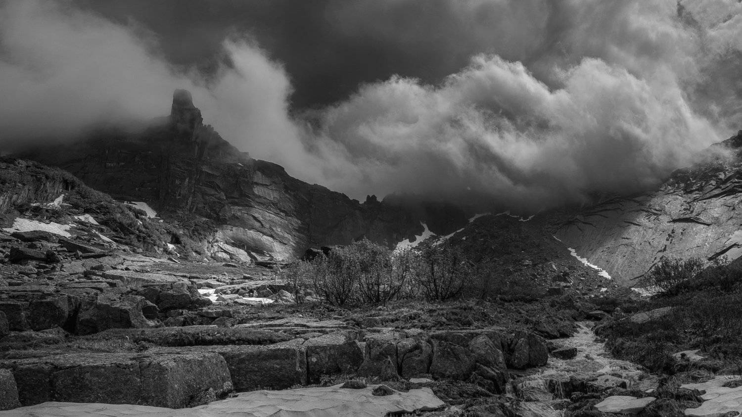 природа, пейзаж, горы, небо, Дамир Белоколенко