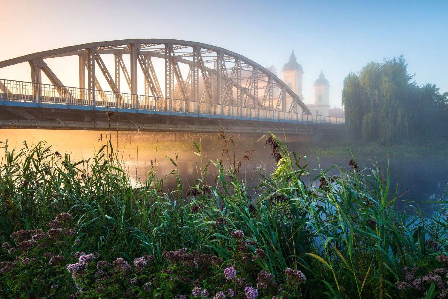 tykocin, podlasie, podlaskie, narew, mgła, morning, city, landscape, krajobraz, canon, 6d, rydzewski, poland, bridge,, Marcin Rydzewski