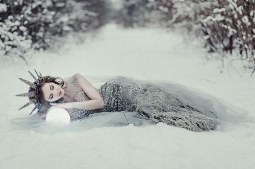 Cold winter sun