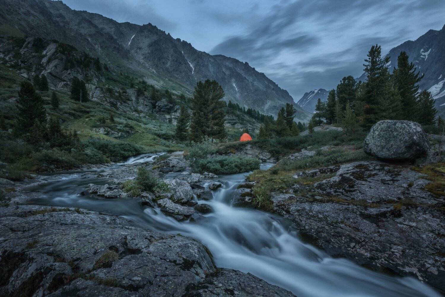 горы, облака, природа, алтай, рассвет, река, путешествие, россия, озеро, Шевченко Николай