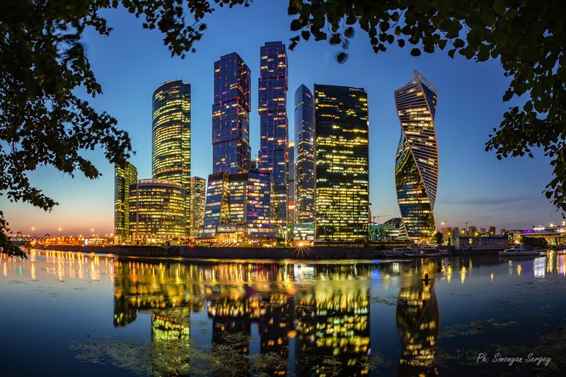 Летний вечер на реке фото превью