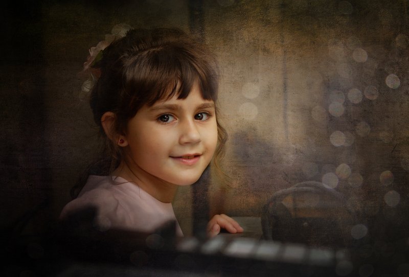 portret, портрет, женщина, девочка, модель, рыжая, ребенок  фото превью