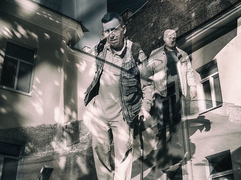 питер, васильевский, дворы, люди *** фото превью