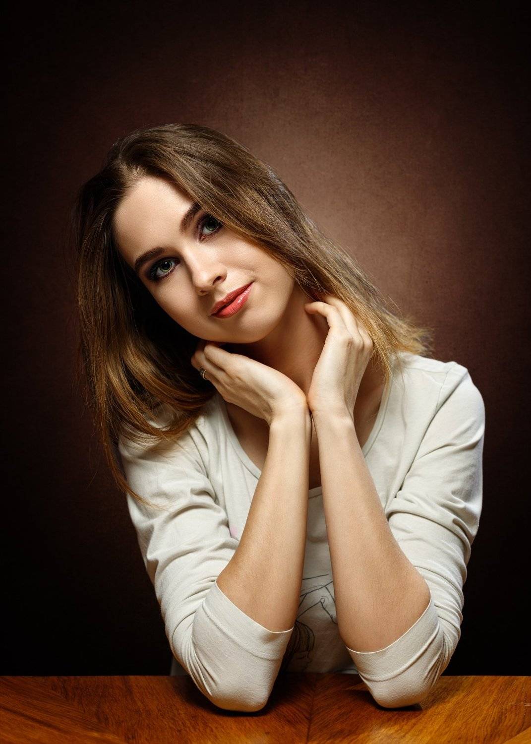 портрет, девушка, Сергеев Сергей